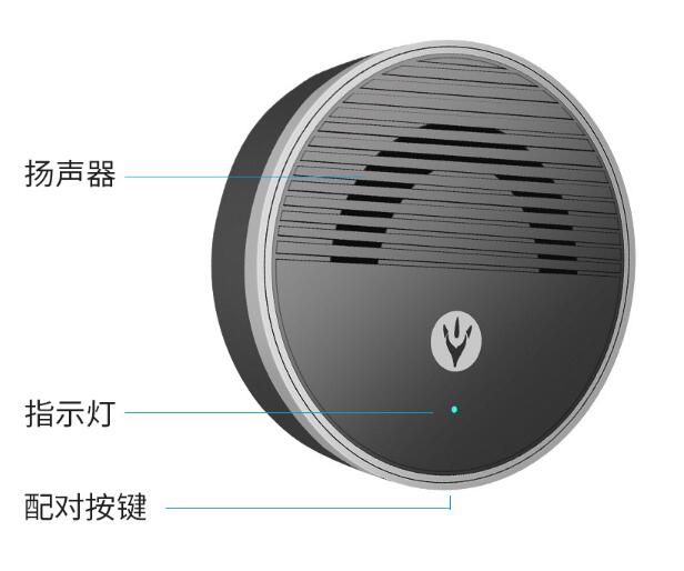 Smart wireless doorbell mobile phone remote intercom doorbell home long-distance access pager